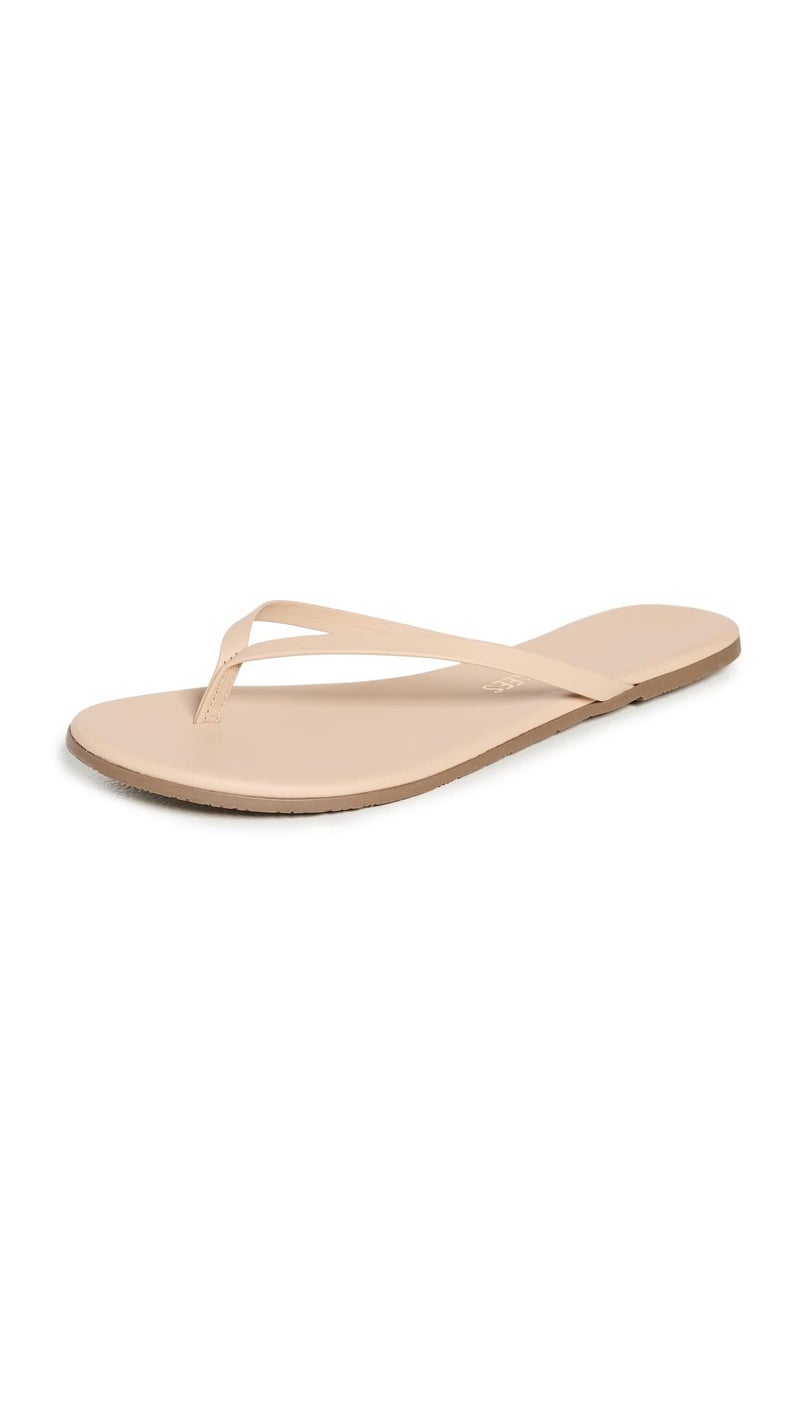 TKEES Women's Foundation Flip Flop,Sunkissed,10 M US - Image 1
