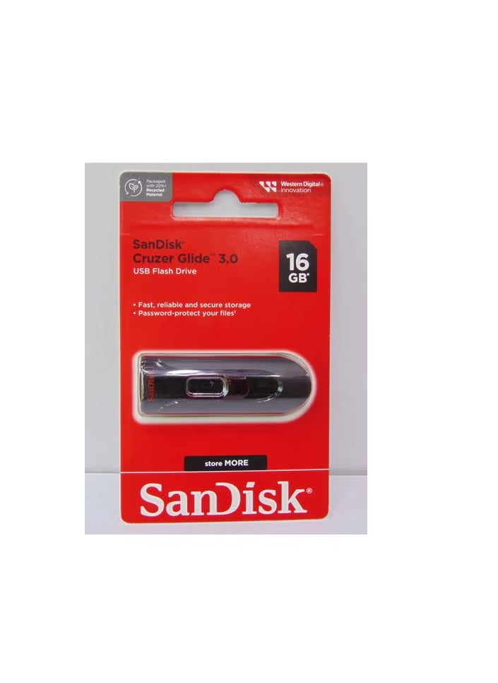 Sandisk SanDisk Cruzer Glide 3.0 USB Flash Drive - 16GB  - Image 2