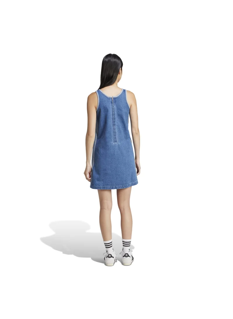 Adidas adidas DENIM 3S DRESS Blue Originals Women SKIRTS / DRESSES