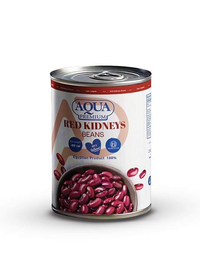 AQUA PREMIUM Red Kidney beans easy open 400grams Pack of 3 - Image 2