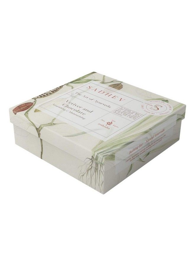 SADHEV Moisturising Bathing Bar Vetiver & Chocolate - Image 3