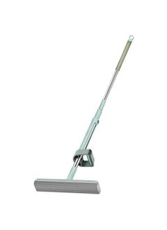 Free Hand Washing Flat Mop Comfortable Handle Stainless Steel Pole Cleaning Tool for Room Floor