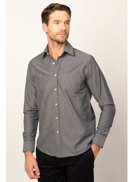 Tudors Classic Fit Long Sleeve Dobby Men's Shirt  - Image 1