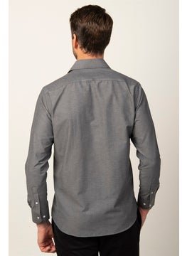Tudors Classic Fit Long Sleeve Dobby Men's Shirt  - Image 4