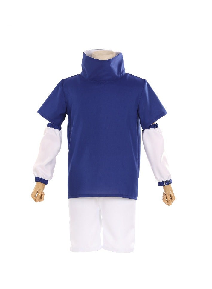 Naruto Uchiha Sasuke Costume Halloween Cosplay Costume for Boys