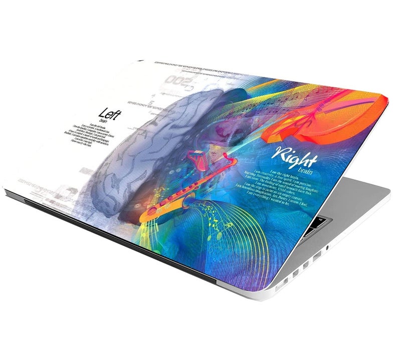 BAEYE Full Laptop Skin Stickers HD Quality Sticker for Laptops Upto 15.6" (Dustproof|Waterproof|Scratchproof|Reusable) - BE LR BL FL - Image 2