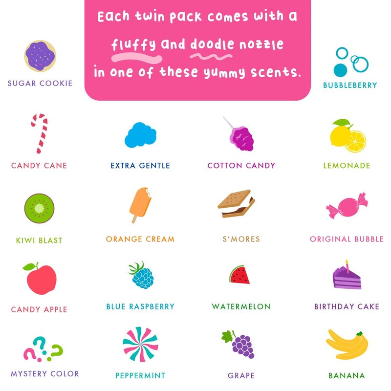 Mr. Bubble Twin Pack Foam Soap - Sculpt and Draw in the Tub; Soft, Moldable, Gentle, Scented Foam (Pack of 2, 8 fl oz Each) - Image 4