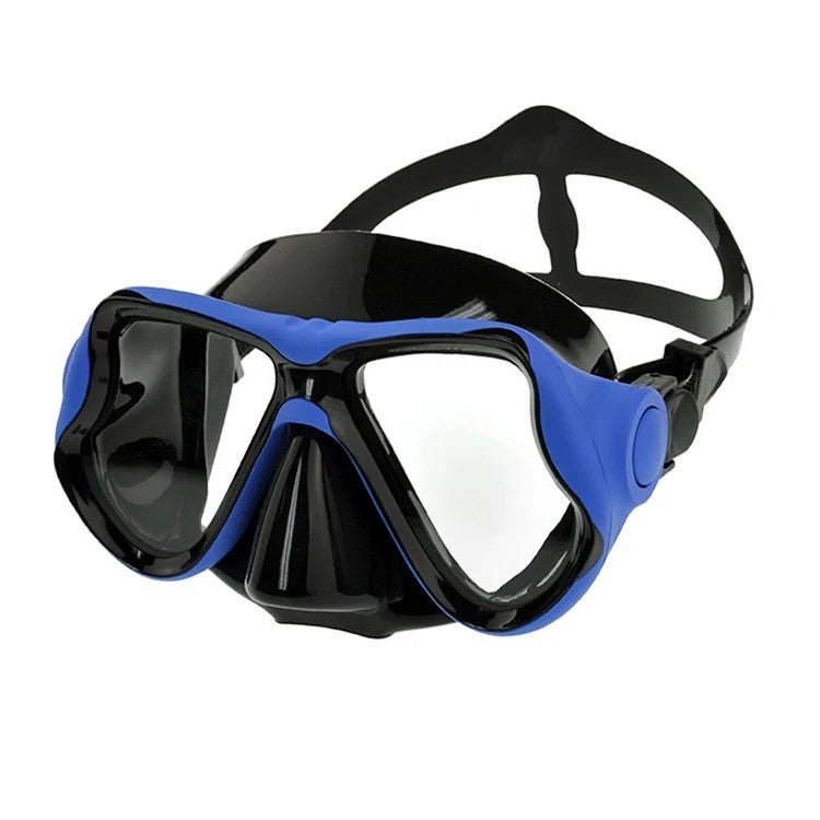 Bluejw Diving Equipment Anti Fog Film Options Tempered Glass High Definition Snorkeling Diving Mask - Image 1