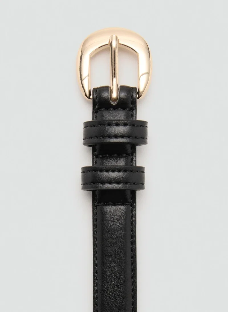MANGO  Buckle skinny belt for Women | Best Price UAE