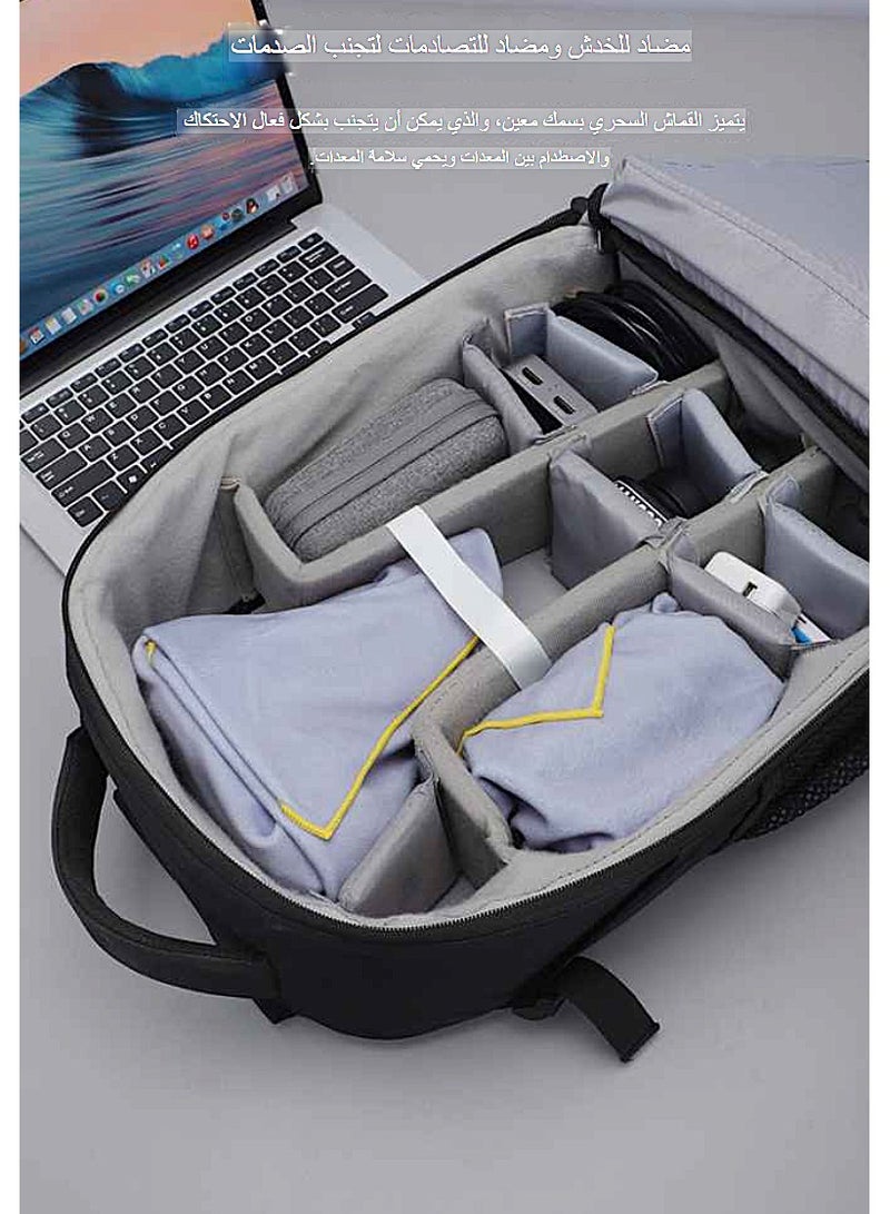 ELIKLIV Hot Sale Magic Cloth Camera Packaging! Scratch-resistant, dust-proof, and strong adhesion. It can be used as a camera bag, cleaning cloth, and cosmetic bag. Strong and easy to peel, reusable. Easy to wash by hand, light and portable. It provides all-round protection for digital devices, which is a must-have for home travel (45*45cm, blue) - Image 4