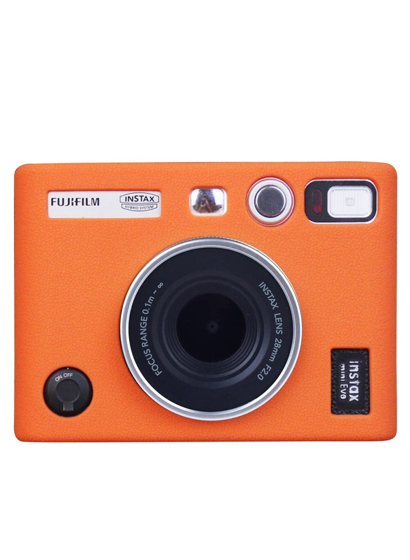 Instax Camera Case for Instax Mini EVO Silicone Protective Fuji Instant Soft Rubber Lightweight Fujifilm Evo - Image 2