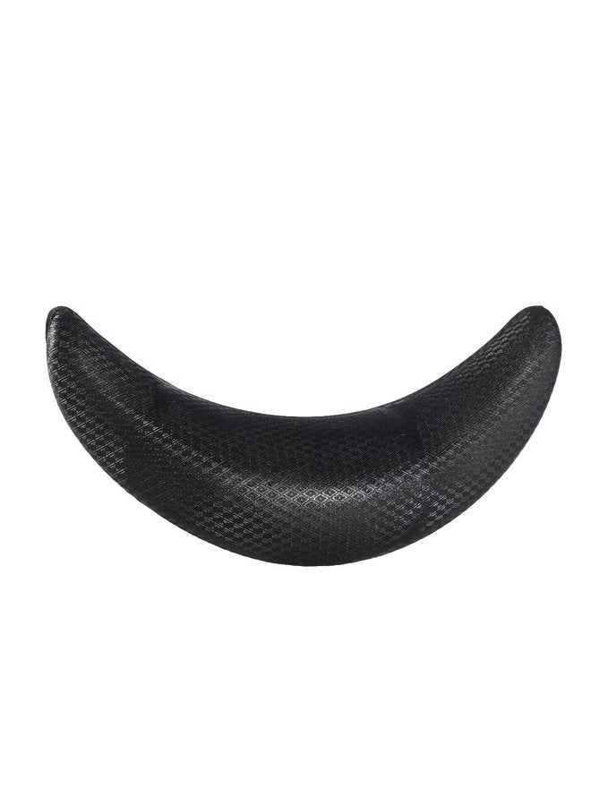 ROSENICE Shampoo Bowl Gel Neck Rest Silicone Hair Wash Gel Neck Pillow Salon Hair Shampoo Bowl Gripper for Hairdressing Hair Washing Sink Basin Tool 18x11x7.5cm (Black) - Image 1