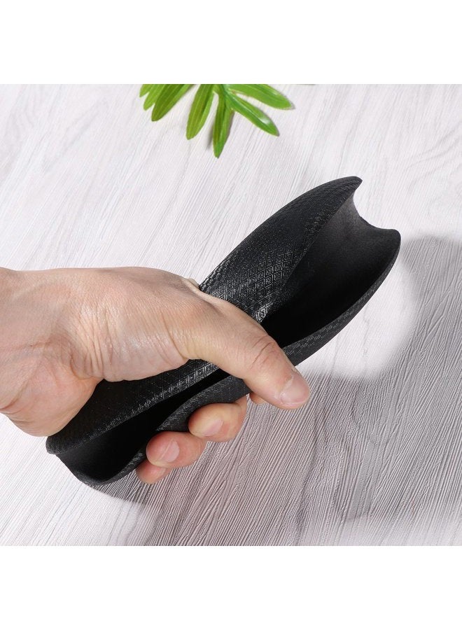 ROSENICE Shampoo Bowl Gel Neck Rest Silicone Hair Wash Gel Neck Pillow Salon Hair Shampoo Bowl Gripper for Hairdressing Hair Washing Sink Basin Tool 18x11x7.5cm (Black) - Image 2
