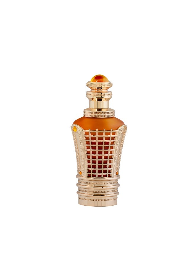 HAMIDI عطر حميدي ميسم المركز للجنسين 20 مل | عطر خالي من الكحول للنساء والرجال | عطر يدوم طويلاً | عطر لها وله | رائحة عطرية من خشب الأagar مع زعفران غريب وإكليل الجبل - Image 1