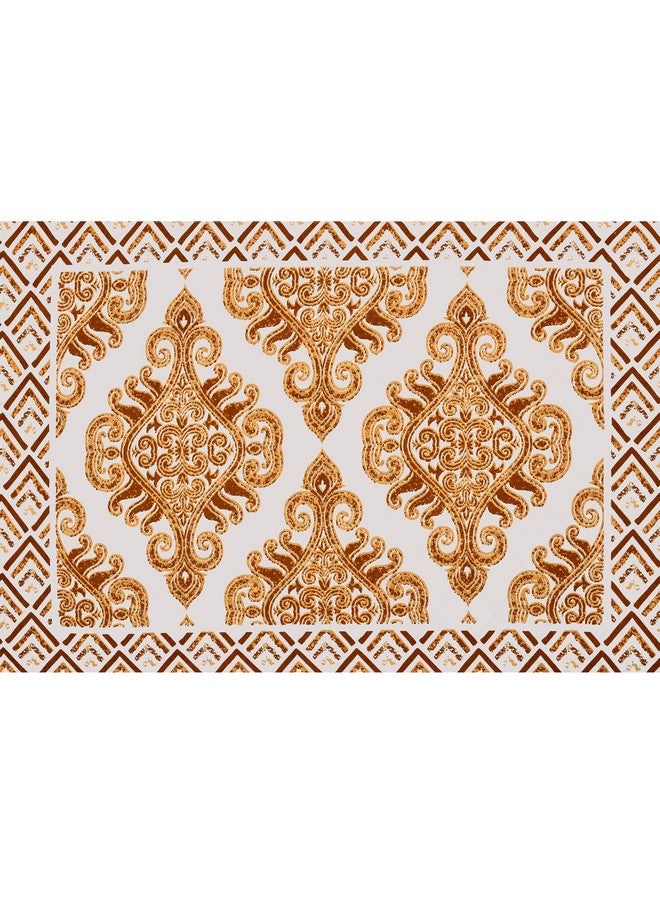 EasyGoods® 100% Pure Cotton Jaipuri Sanganeri Print Single Bedsheet with 1 Pillow Cover | Monarch Bedsheet for Single Bed Single Size| 240 TC Premium Printed Flat Bed Sheet (60 x 90 Inch,Yellow) - Image 5