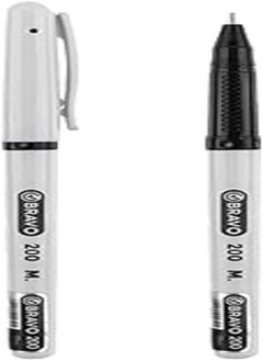 Generic Bravo 200 Pack Of 10 Pens 1.0mm Black 