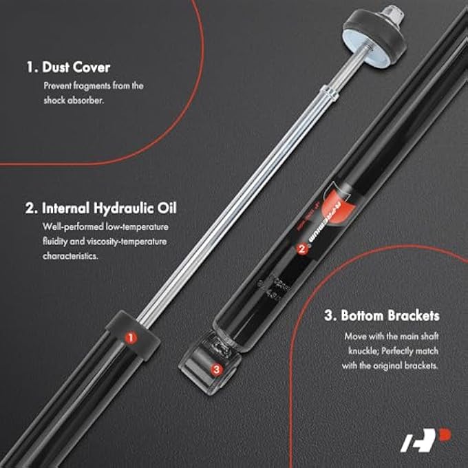 A-Premium Shock Absorber Replacement For Honda Fit 2015 20172020 Rear Left And Right A Set Of 2 - Image 4