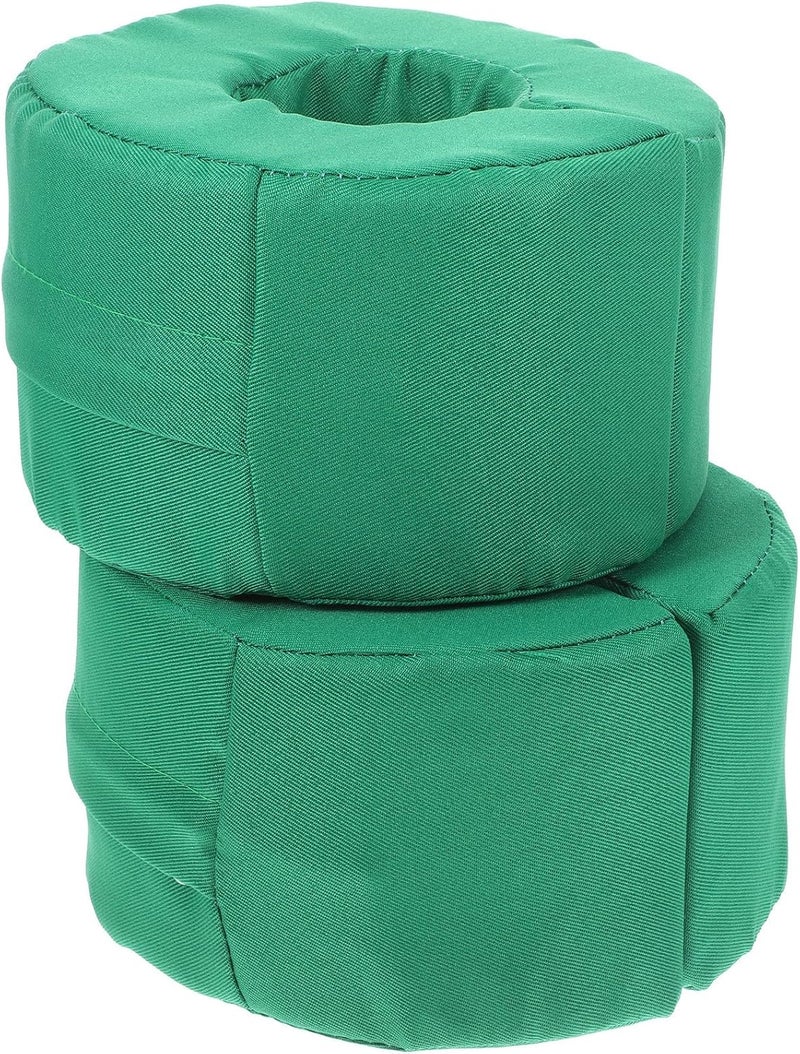 Toyvian Waterproof Sponge Foot Elevator Pillow for Ankle and Heel Support, Medium Size 2pcs Set, Relieves Foot Pressure and Provides Leg Rest Cushion for Bed and Rehabilitation - Image 1