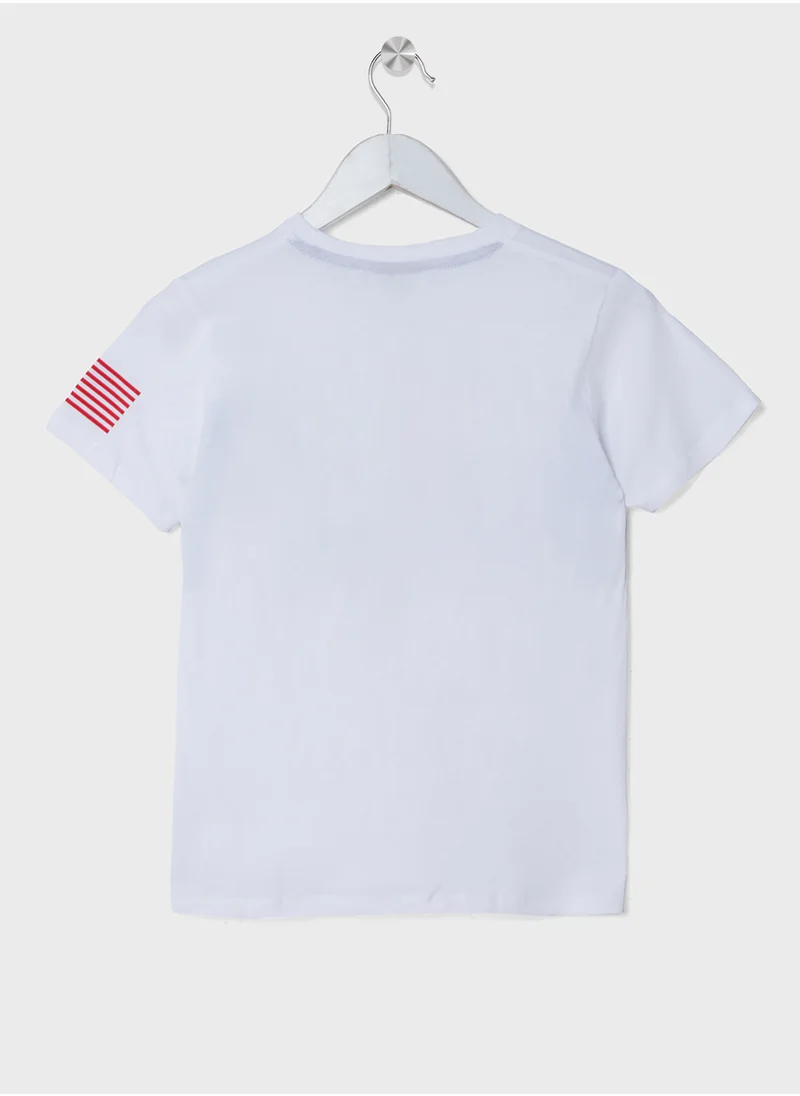 ناسا NASA Boys Printed Short Sleeve Pyjama set