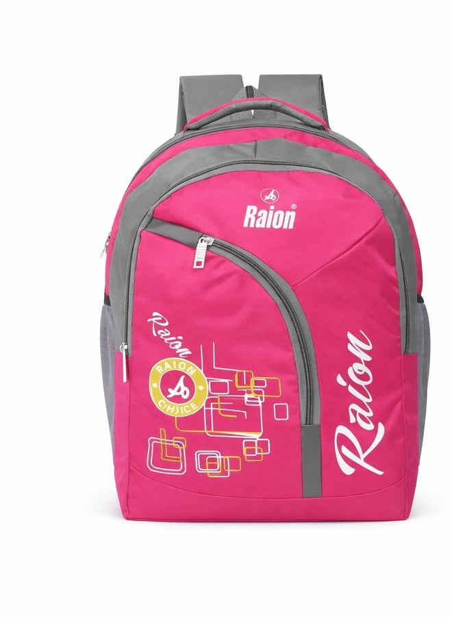 40 L Laptop Bags | Laptop backpack for men | Laptop bag 15.6 inch | Water resistant school bags | College bag for boys | Office backpack for men | Travel backpack (Pink) - Image 1