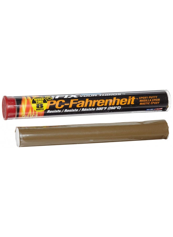 PC Products منتجات الكمبيوتر PC-فهرنهايت لاصق الإيبوكسي عالي الحرارة 2 أونصة، بني (45572) - Image 1