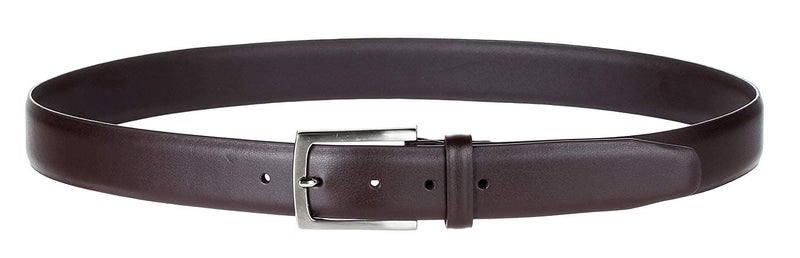 KM Legend Men's Genuine Leather Dress Belt with Premium Quality - Classic & Fashion Design for Work Business and Casual (eBrown, 36) - Image 2