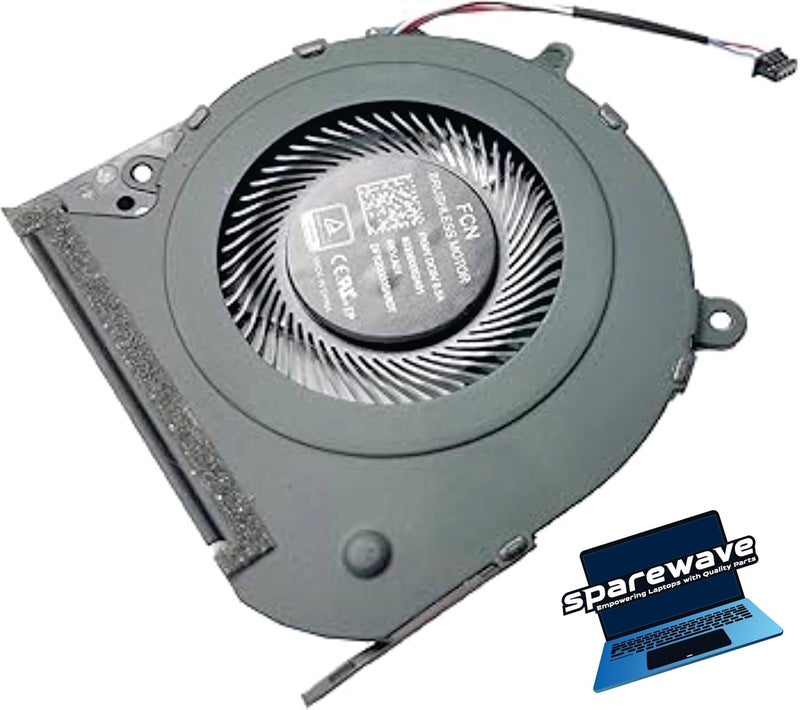 SPAREWAVE Replacement Internal CPU Cooling Fan for HP Laptop 240 G7 245 G7 246 G7 14-CF 14CK 14-CM 14-DK 14DK 14-MA 14MA. Comes With Complimentary MH501 Thermal Greasen (Cooling paste) - Image 2