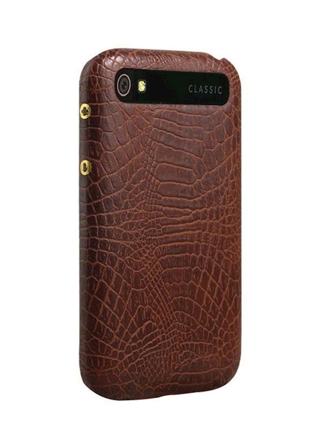 نيبمينينت غطاء حماية لموبايل بلاك بيري Clic Q20 بني - Image 1