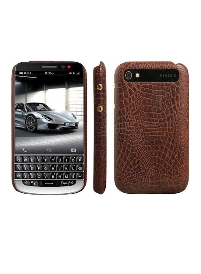 نيبمينينت غطاء حماية لموبايل بلاك بيري Clic Q20 بني - Image 2