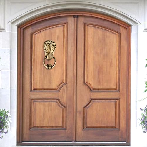 Sardar Mayur Brass Door Knocker - Image 2