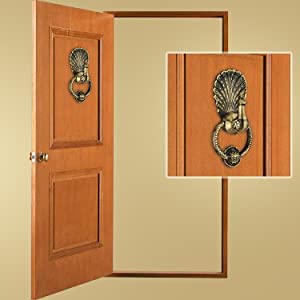 Sardar Mayur Brass Door Knocker - Image 3