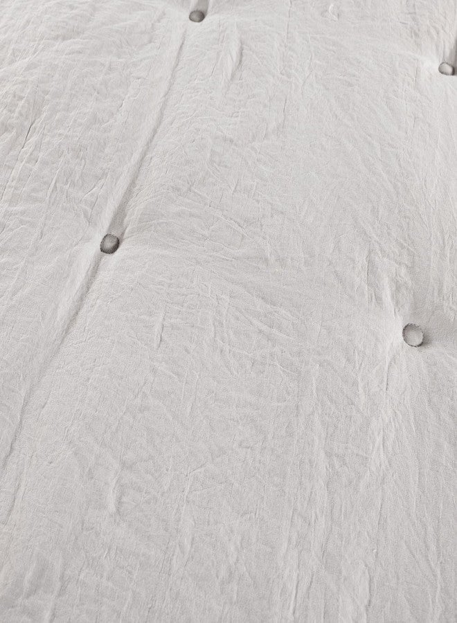 Lush Decor Baby Square with Border Play Mat, 36" x 36", Gray - Image 2