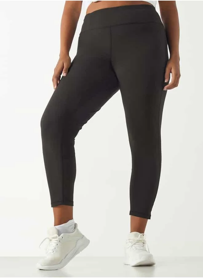 ADOT by Splash Pocket Detail Leggings with Elasticated Waistband