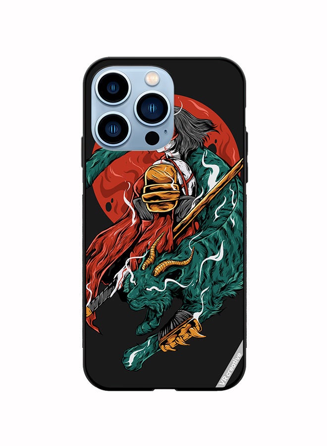 VR CREATIVE Protective Case Cover For Apple iPhone 13 Pro Samurai Defence Design Multicolour - Image 1