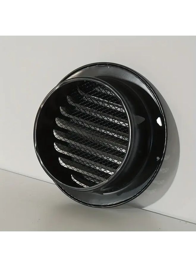 Stainless Steel Vent Grille 5.71 Inch Round Duct Cap Wall Mount - Image 4