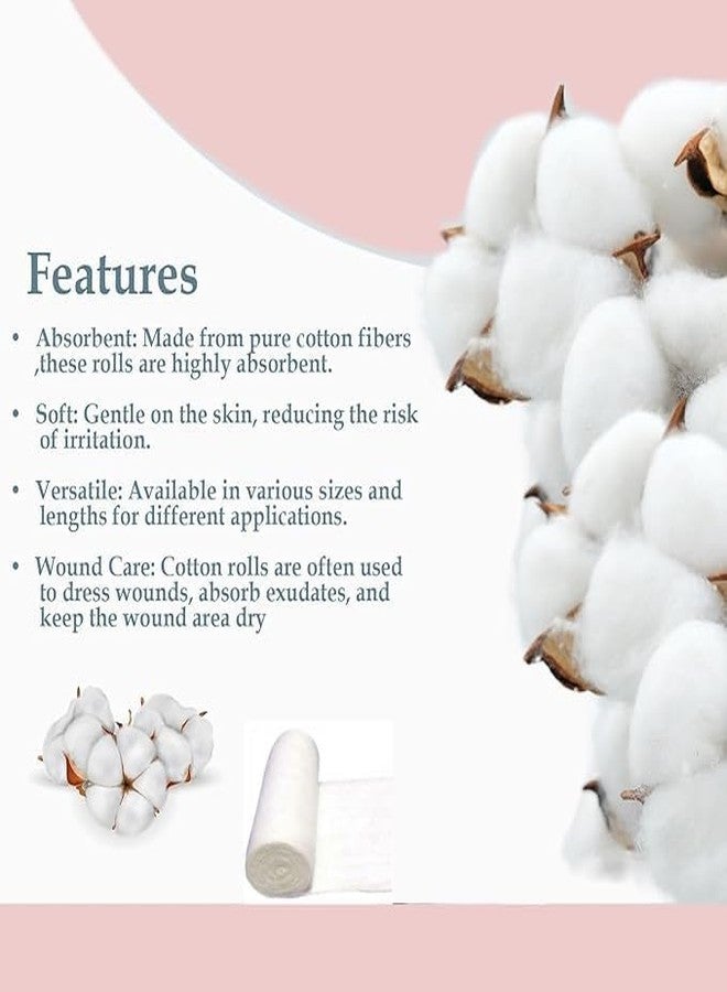 Dutiful Present Cotton for Makeup Remover | Cotton Pads for Beauty Care, Facial Cleaning, Salon and Multipurpose Use | Suitable for Personal Care, Skincare and Professional Use | 1 Pack 400 gram - Image 3
