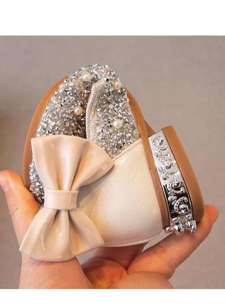 Girl Princess with Western Style Belt and Dance Single Leather Shoes - Image 4