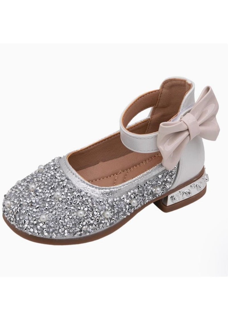 Girl Princess with Western Style Belt and Dance Single Leather Shoes - Image 5