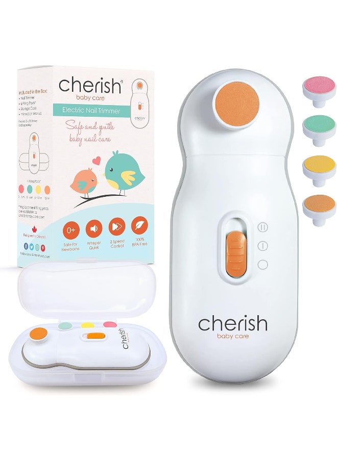 Cherish Baby Care - Cherish Baby Care Baby Nail Trimmer Electric - Image 1