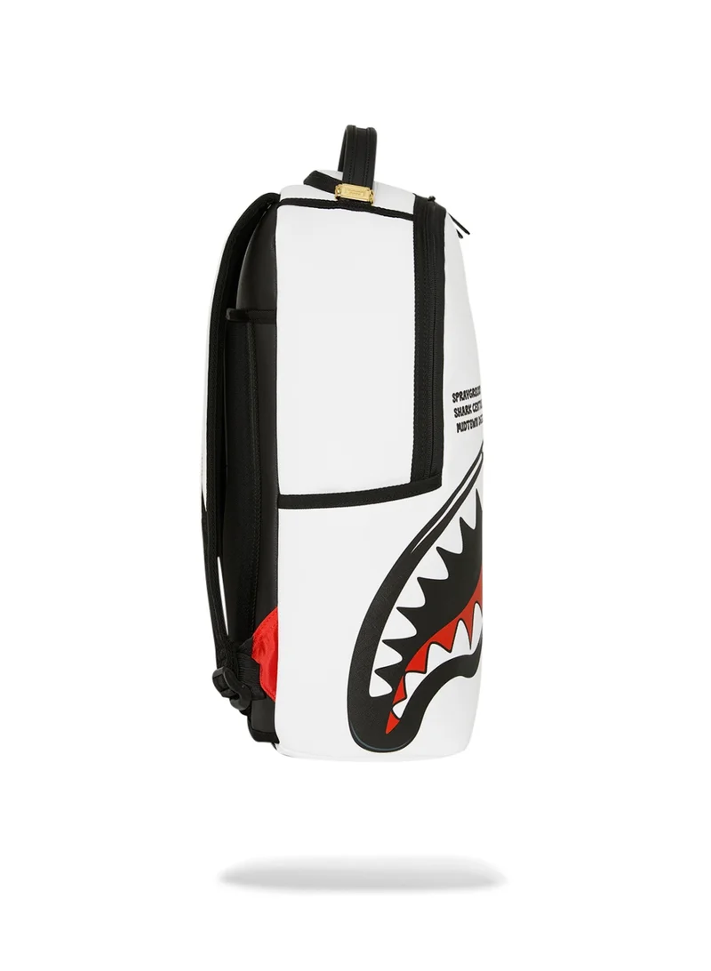 Sprayground  SHARK CENTRAL BUBBLY WHITE DLXSV BACKPACK  | Best Price UAE