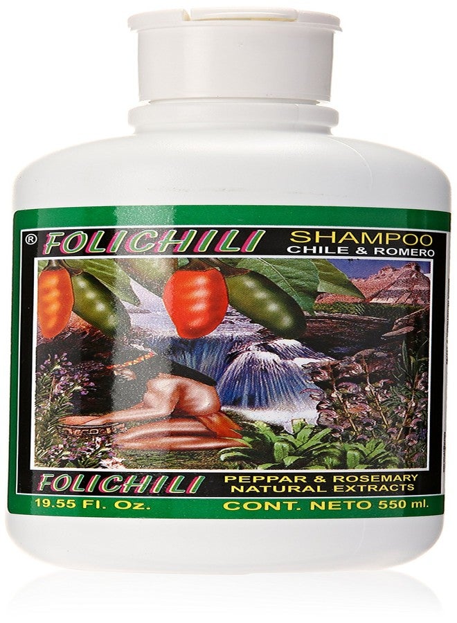 Folisana Folichili Chile Y Romero Shampoo 550ml - Image 1