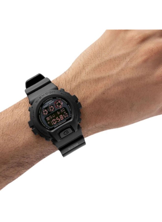 جي شوك ساعة يد دائرية رقمية  DW-6900UMS-1DR - Image 3