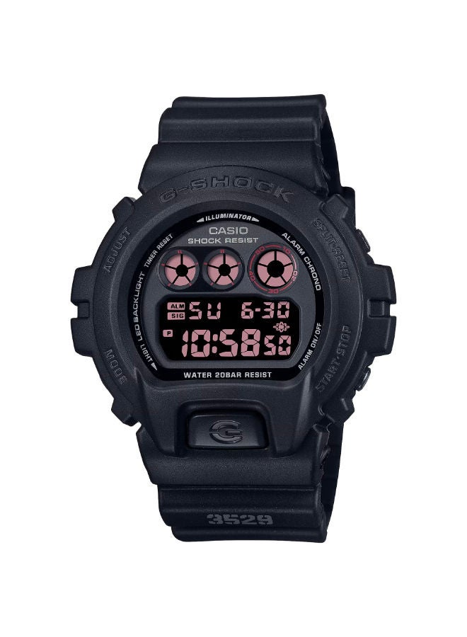 جي شوك ساعة يد دائرية رقمية  DW-6900UMS-1DR - Image 1