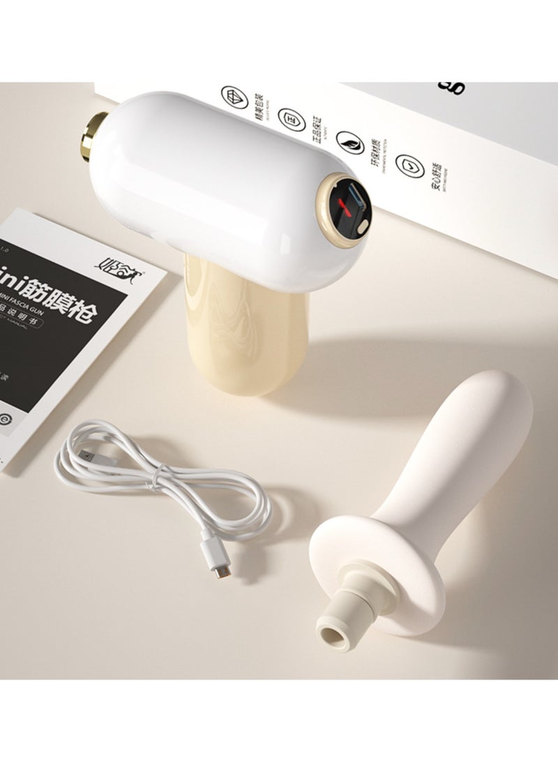 Mini Fascia Gun Portable Telescopic Handheld Massage - Image 3