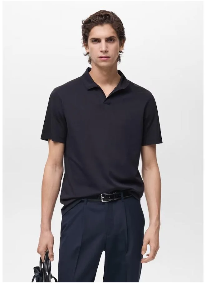 Mango Man Pique Polo