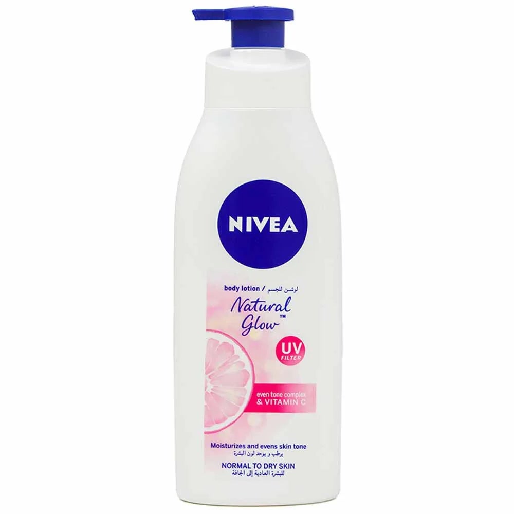 Nivea Natural Glow Body Lotion UV Filter 400ml