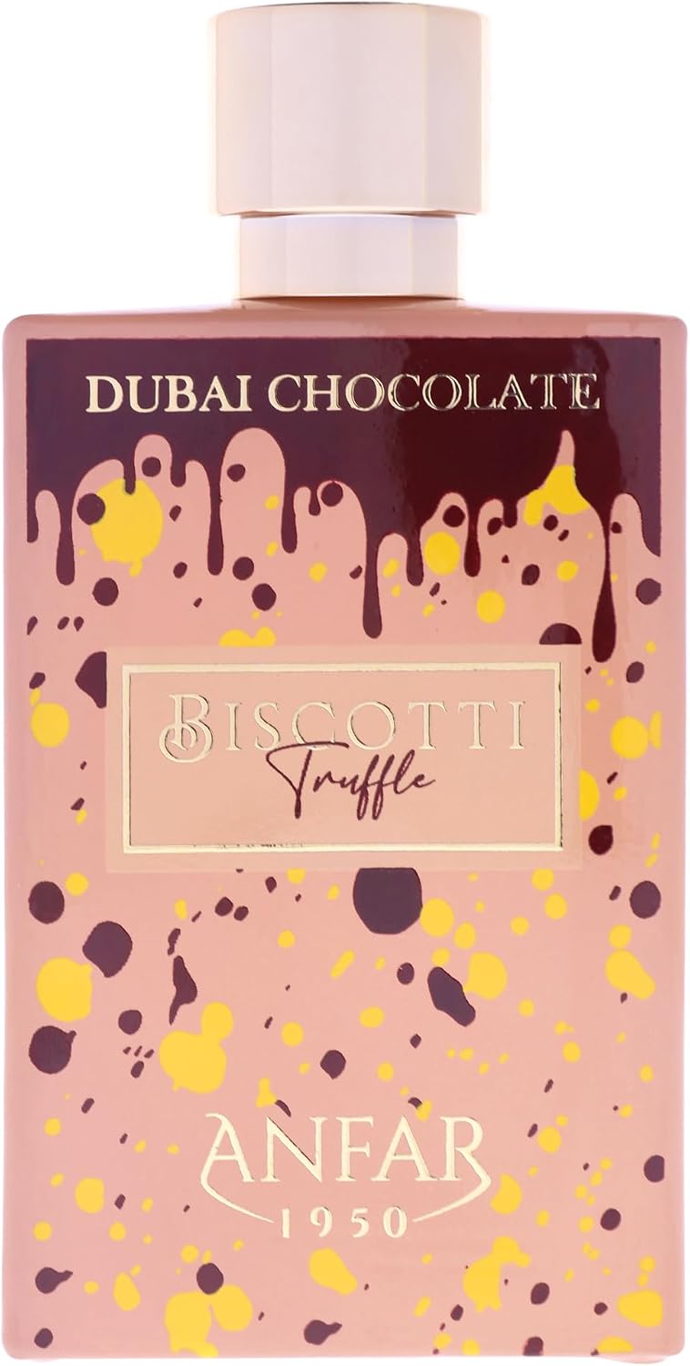 Anfar 1950 Dubai Chocolate Biscotti Truffle Eau de Parfum - Unisex Fragrance with Rich Cocoa, Biscotti & Vanilla Notes - 100ml - Image 2