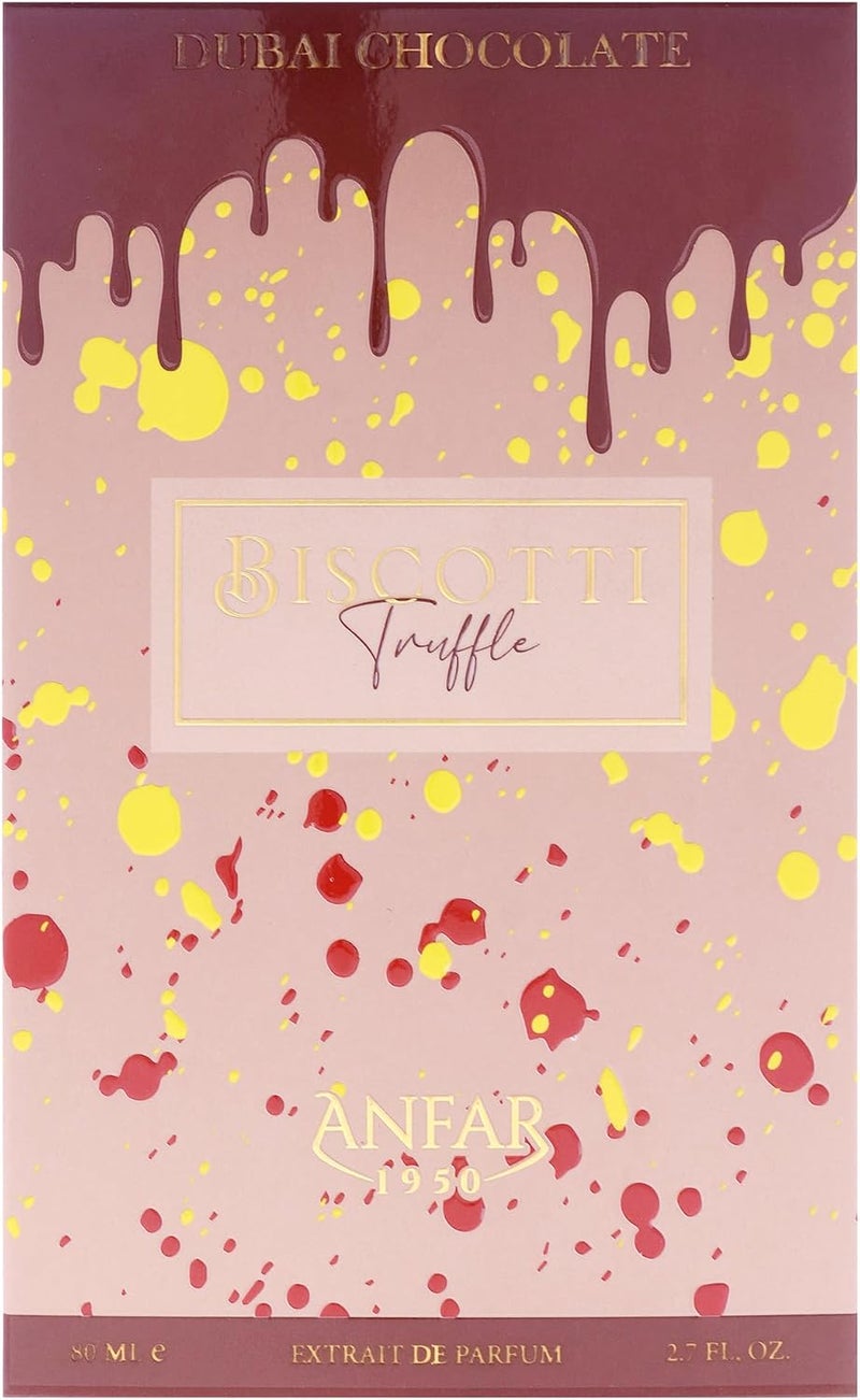 Anfar 1950 Dubai Chocolate Biscotti Truffle Eau de Parfum - Unisex Fragrance with Rich Cocoa, Biscotti & Vanilla Notes - 100ml - Image 5