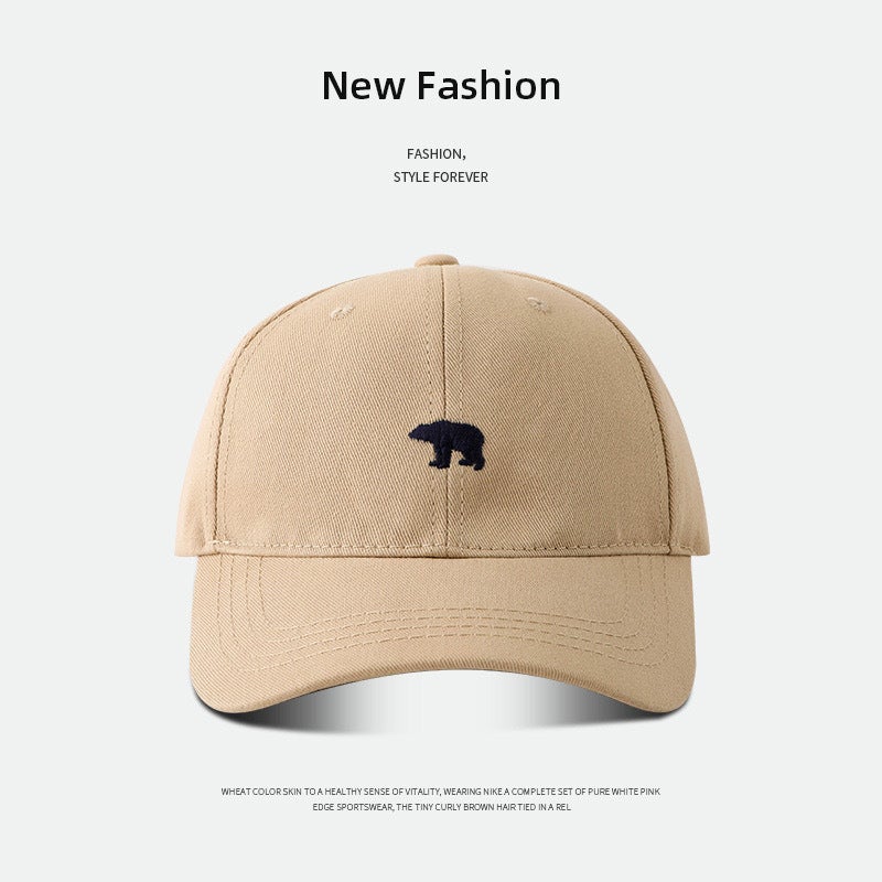 2025 New Oversized Baseball Cap with Embroidery, Sun Protection, and Face-Slimming Design - Versatile Lettered Snapback for Men & Women