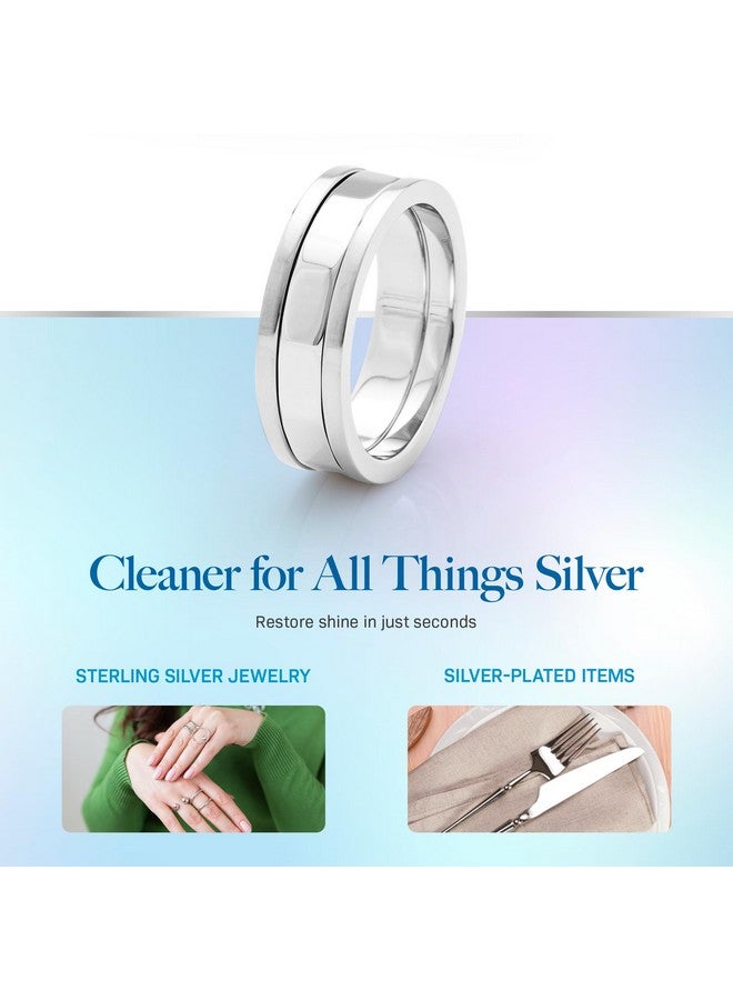 هاجرتي منظف الفضة ومزيل الشوائب من هاجرتي للمجوهرات الفضية، مع سلة غمس متضمنة - رائع للفضة الإسترلينية والأطباق الفضية، معتمد كوشير، صنع في الولايات المتحدة الأمريكية، 7 أونصة - Image 3